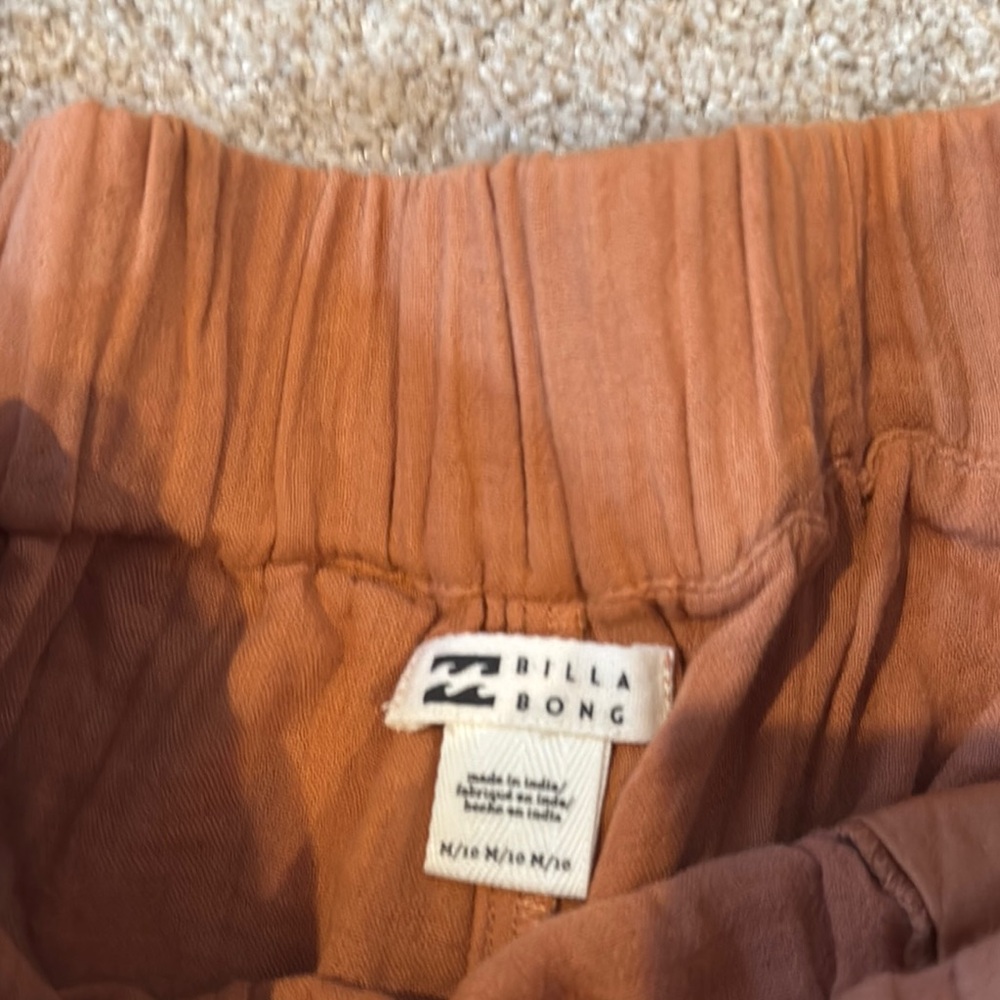 Rust Wide-Leg Pants - Picture 3 of 3